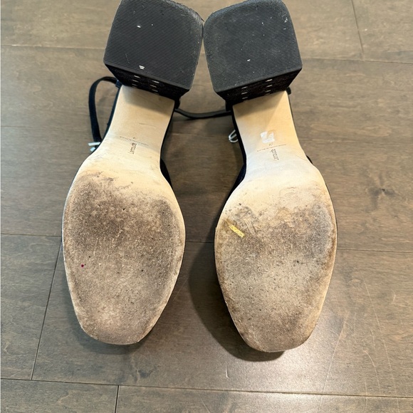 Larroude Black Starry Ari Pump Platform Heels - Picture 5 of 6